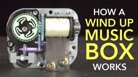 box with metal prongs that make noise|wind up music box design.